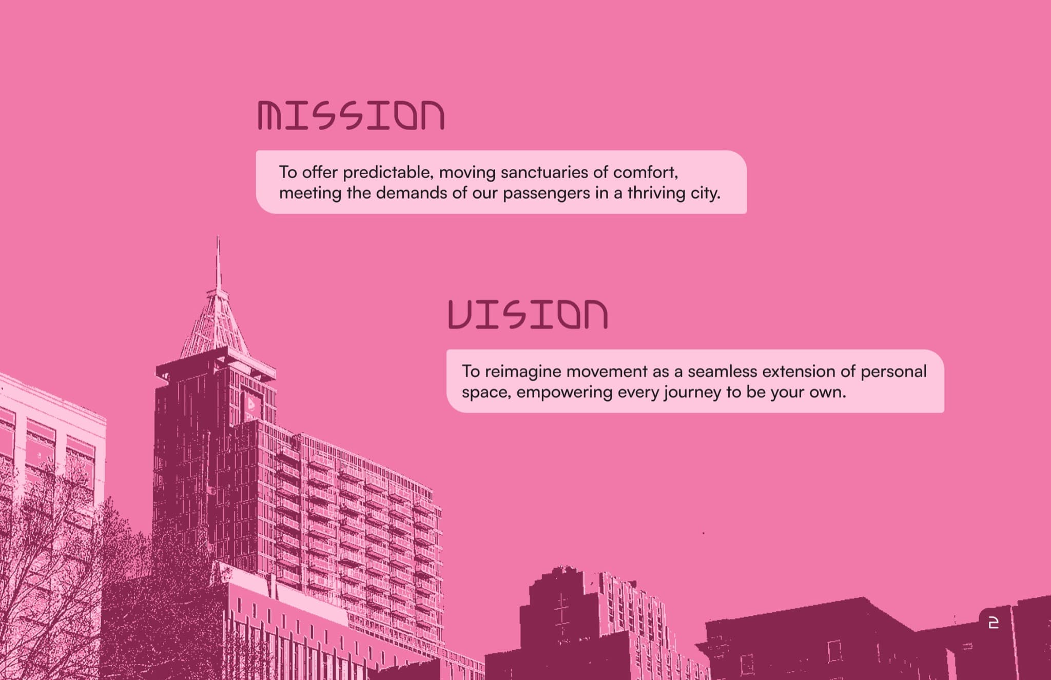 booklet mission and vision