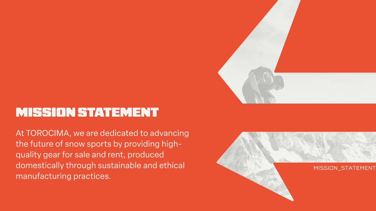 mission statement slide