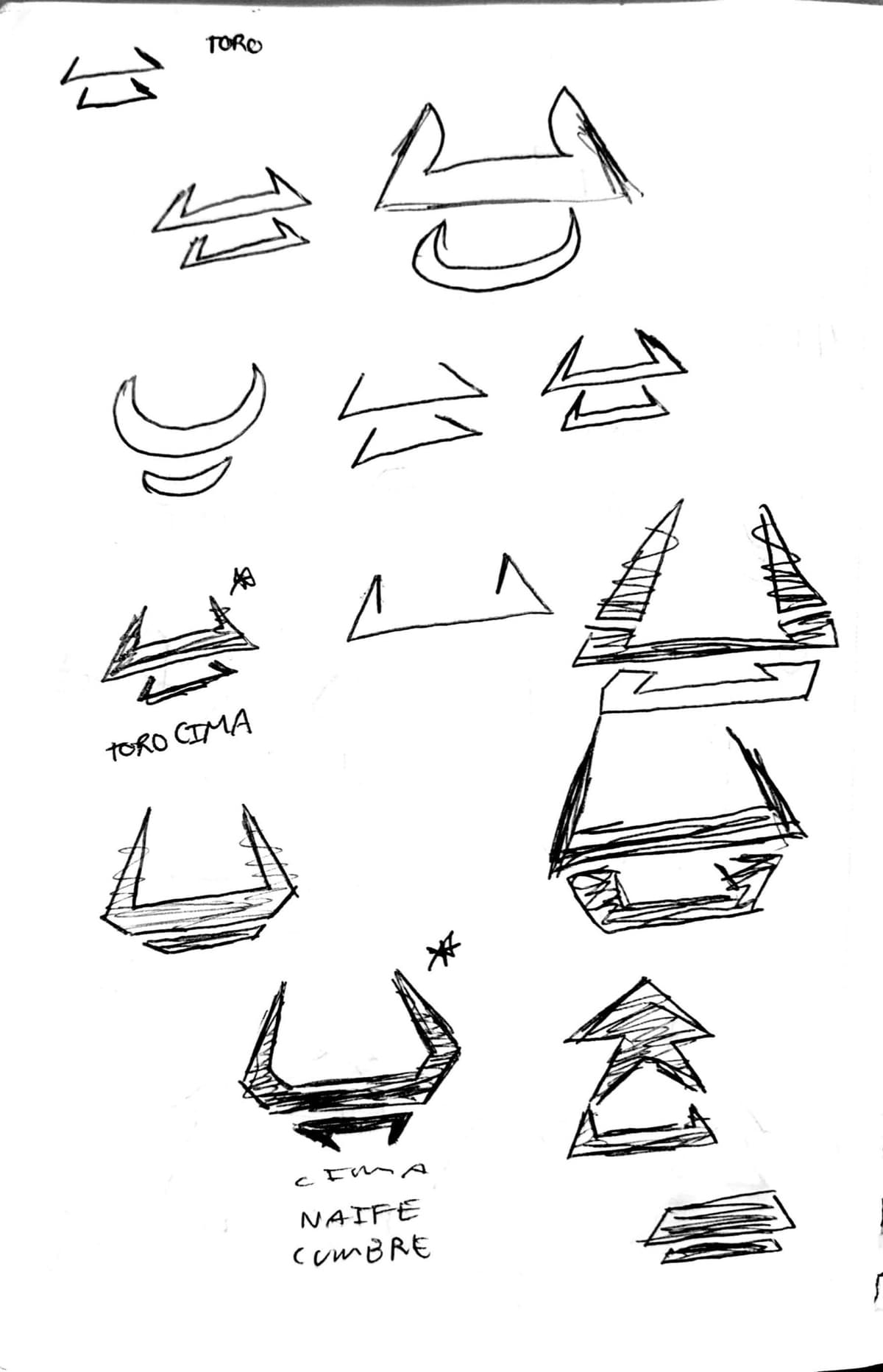 logo sketches page two
