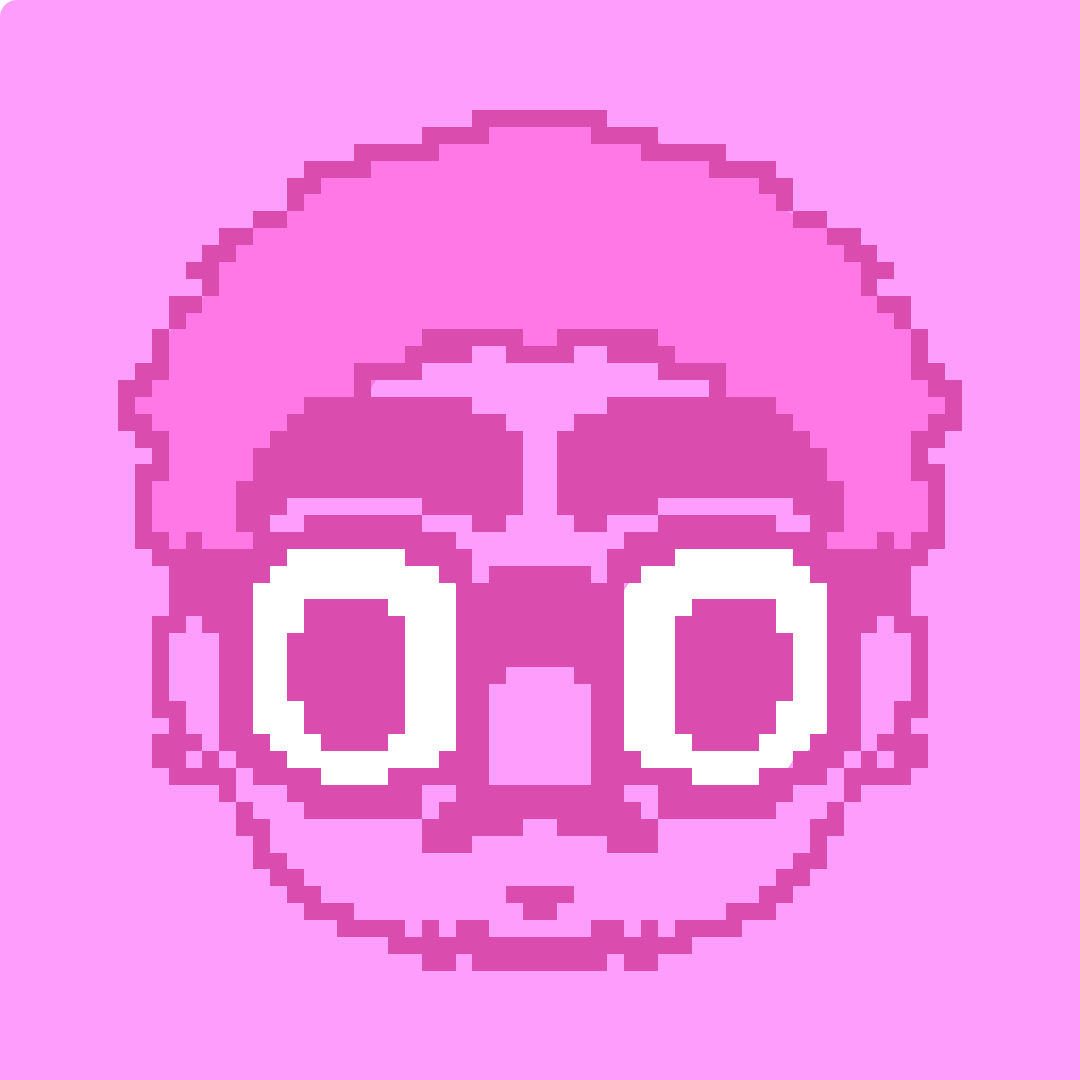 pixel self portrait
