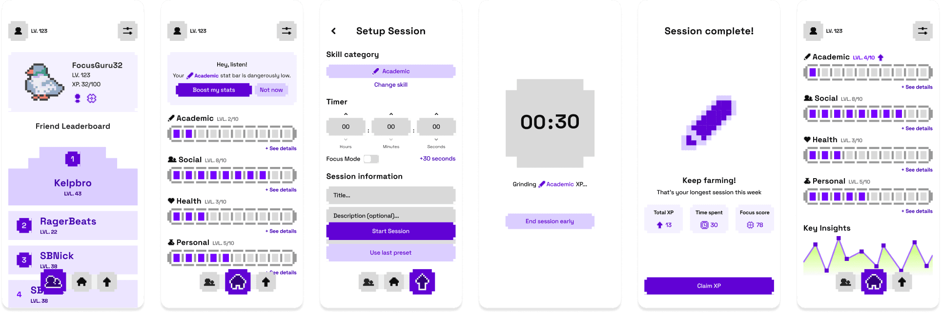 final ui screens