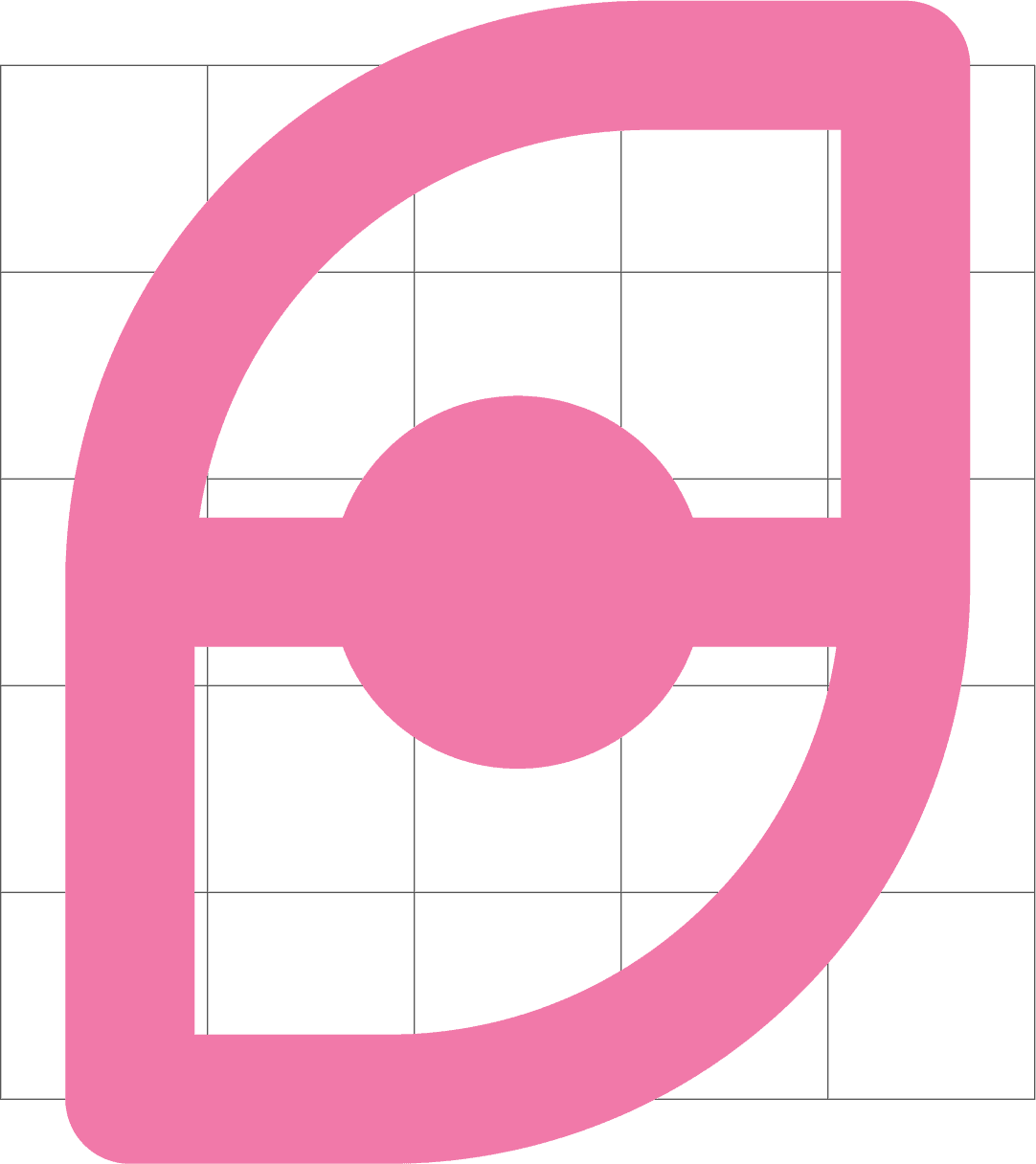 letterform grid construction