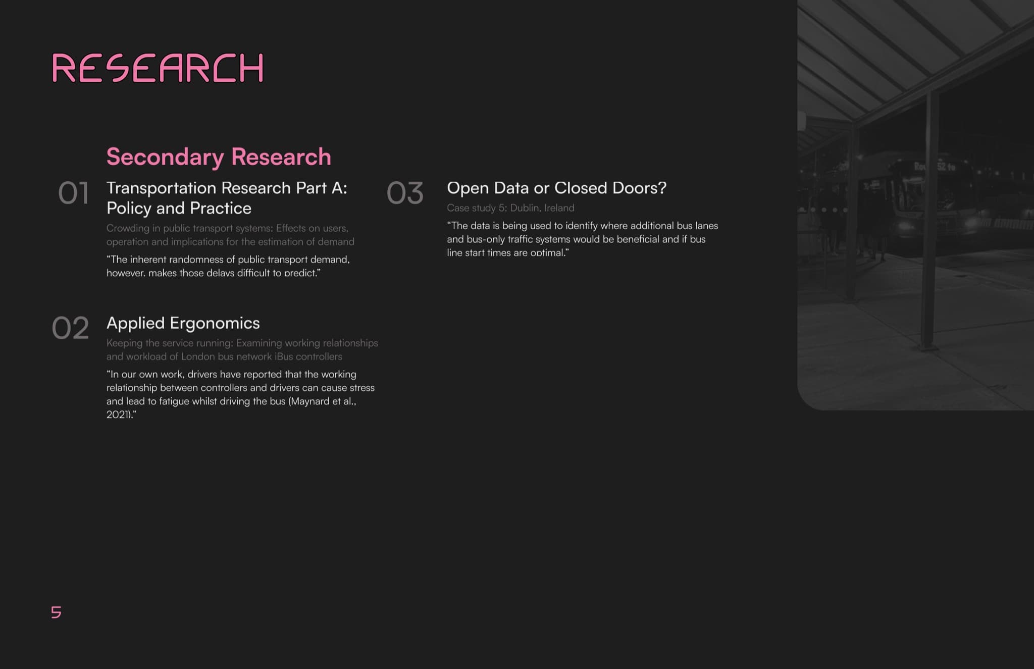 booklet research overview