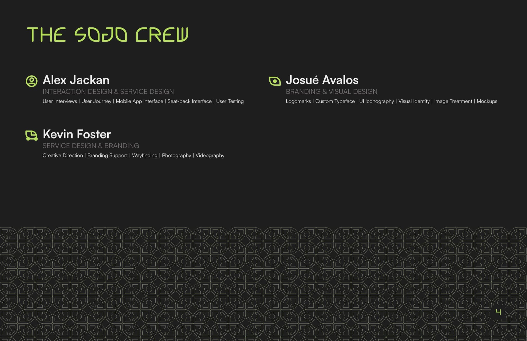 booklet crew page