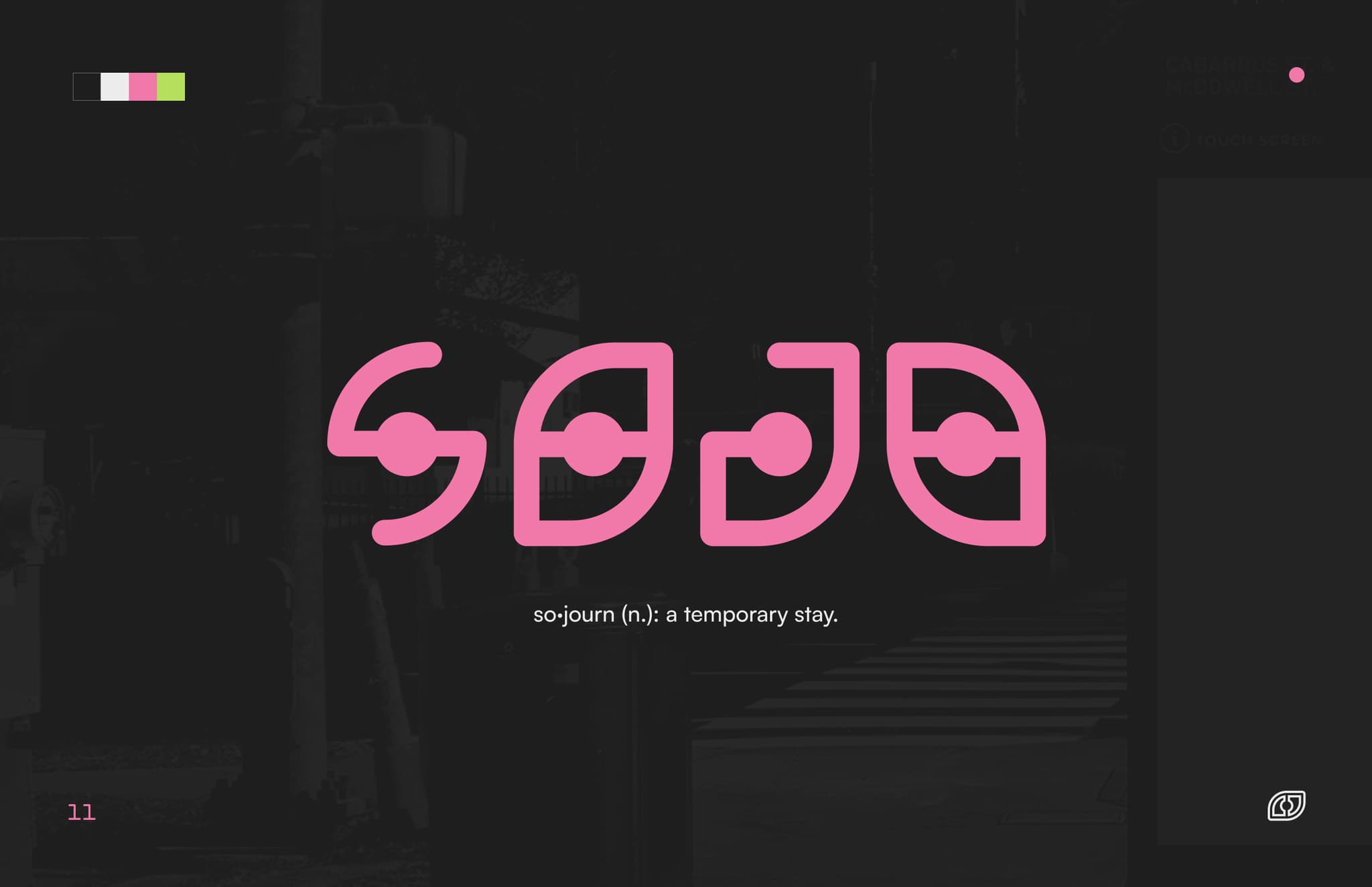 booklet wordmark reveal