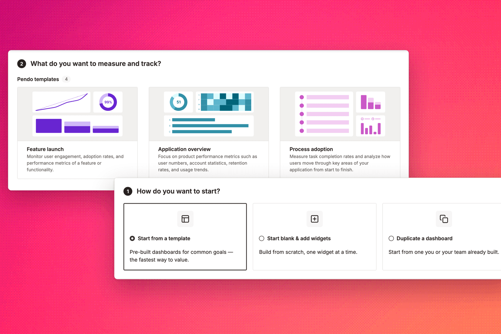 Dashboard Creation @ Pendo
